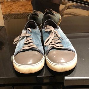 Blue Lanvin Sneakrs!
